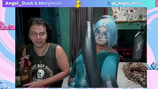 Show de Angel_Duck na webcam