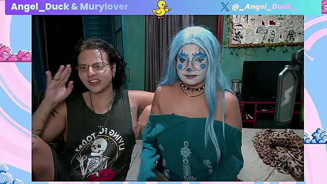 Show de Angel_Duck na webcam