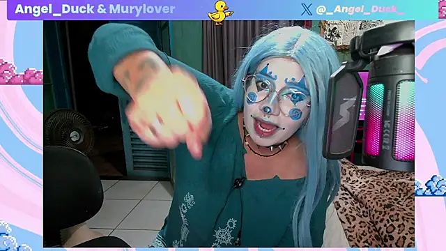 Show de Angel_Duck na webcam