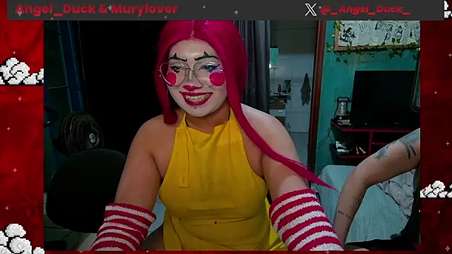 Show de Angel_Duck na webcam