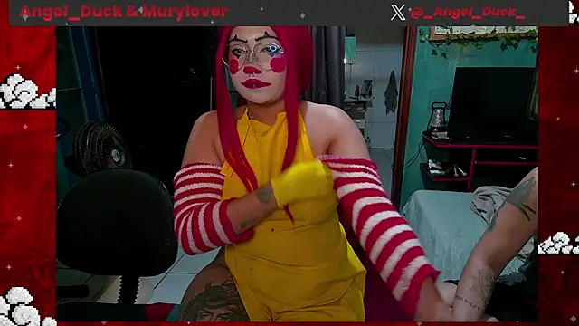 Show de Angel_Duck na webcam