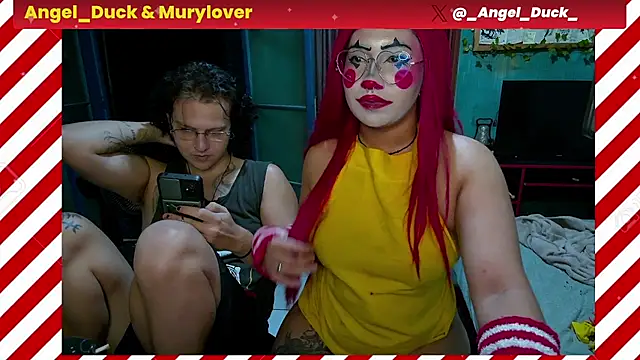Show de Angel_Duck na webcam
