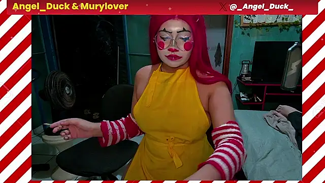 Show de Angel_Duck na webcam