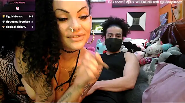 Show de Av3ryyBe3 na webcam
