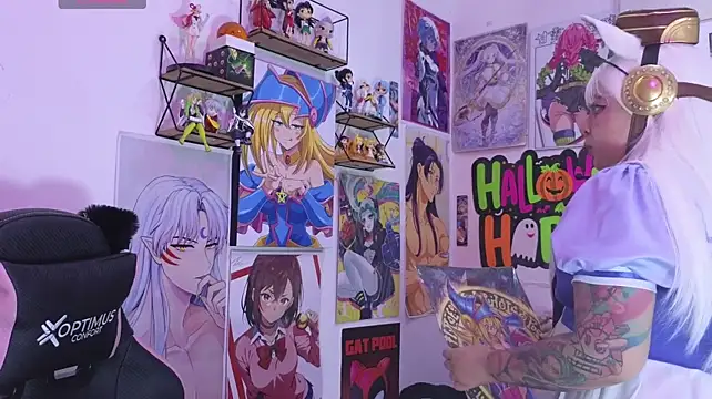 Show de Lucycosplay777 na webcam