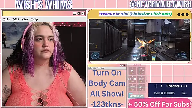 Show Webcam de nevermakeawish