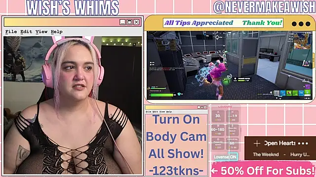 nevermakeawish's Webcam Show