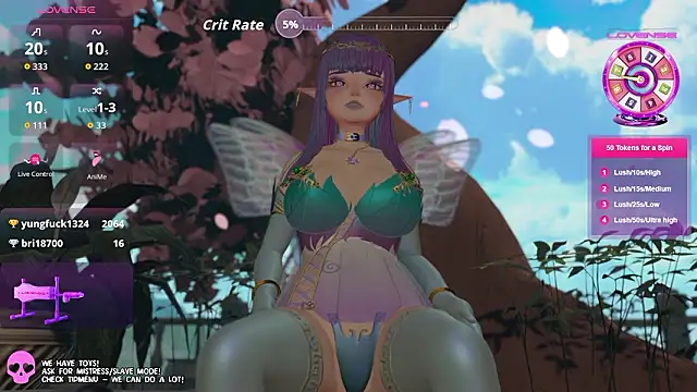 Show modela emyliveshow na web-kameri