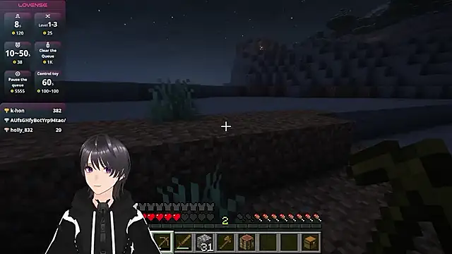 Show de Pui-Ch na webcam