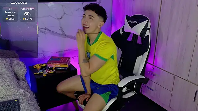 Show de Saimonvela na webcam