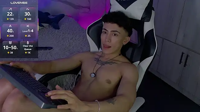 Show de Saimonvela na webcam