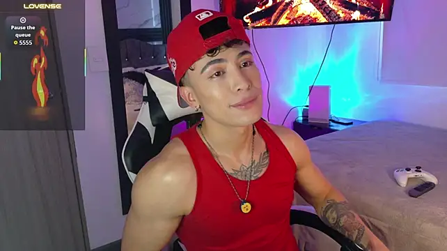 Show de Saimonvela na webcam
