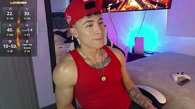 Show de Saimonvela na webcam