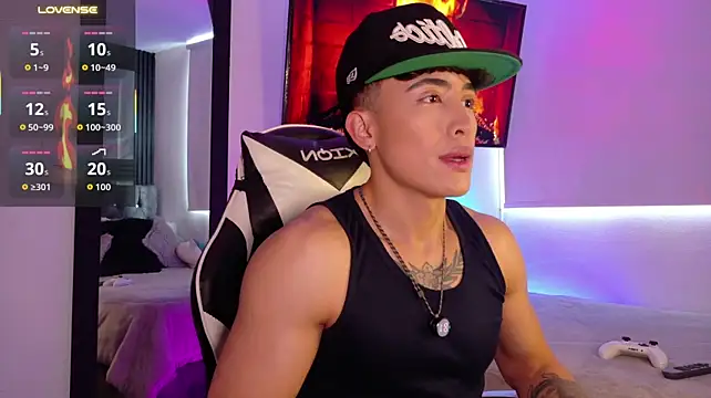 Show de Saimonvela na webcam