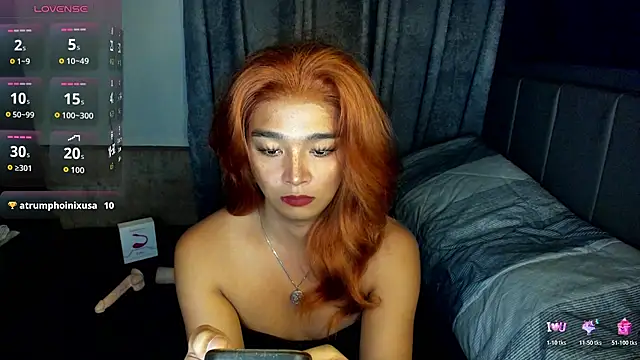 Show de TrinityFucksYou na webcam