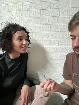 Show de fire-vex na webcam