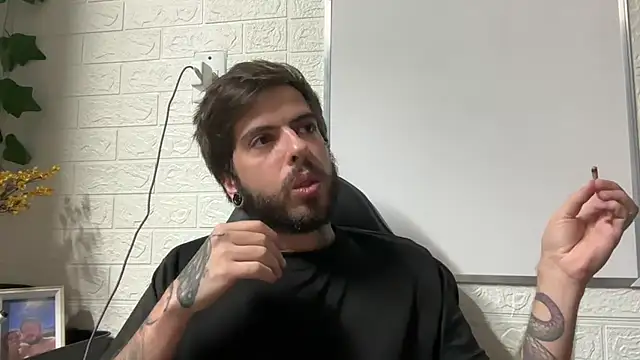 Show de fire-vex na webcam