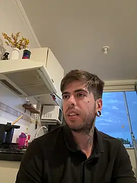 Show de fire-vex na webcam