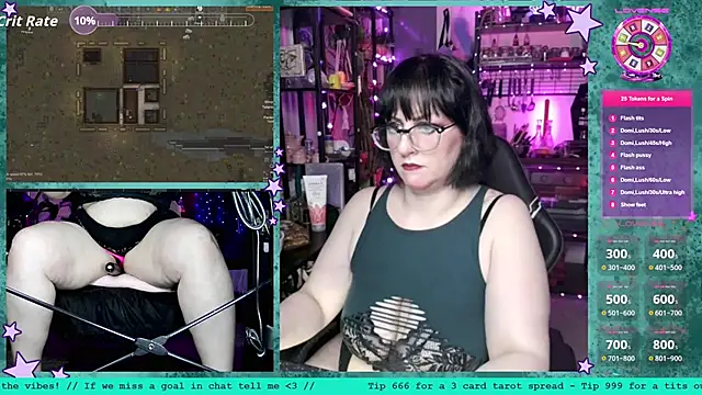 LadyMarzanna webkamerás műsora
