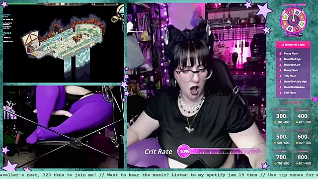 Chat +18 de LadyMarzanna ao vivo