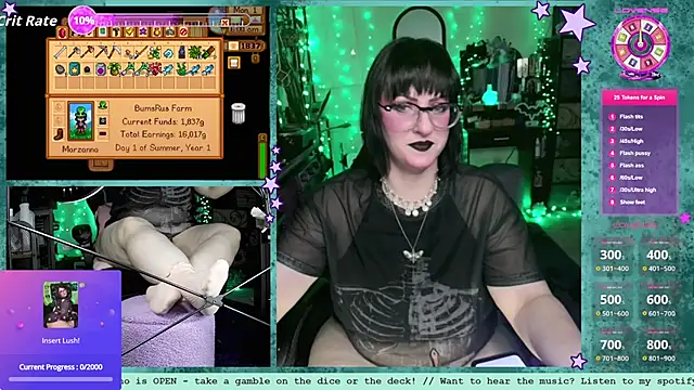LadyMarzanna: вебкам-шоу