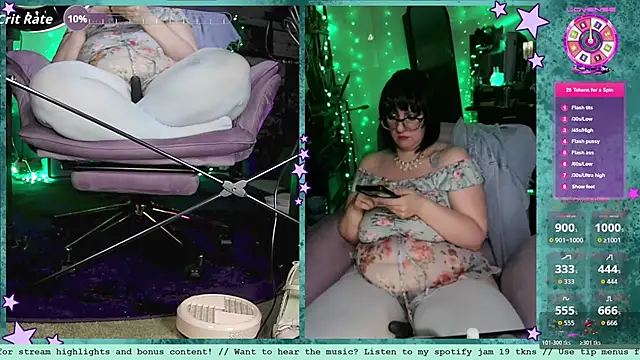 Show de LadyMarzanna na webcam
