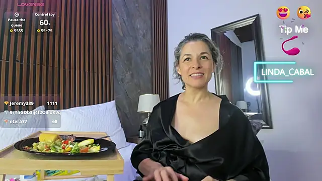 Show de linda_cabal na webcam