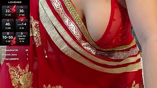 IndraKaur_ élő XXX-chatje