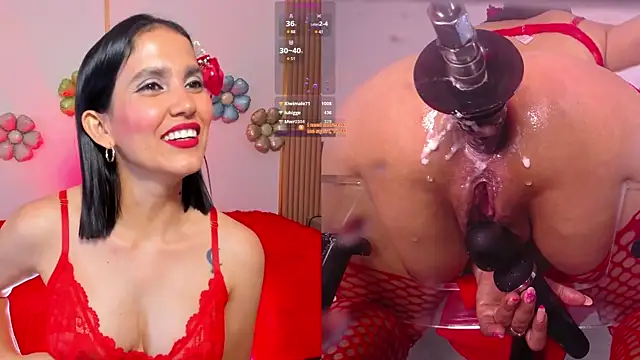 Show de MaileenMilf na webcam