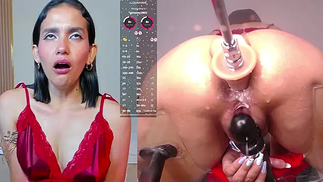 Show de MaileenMilf na webcam