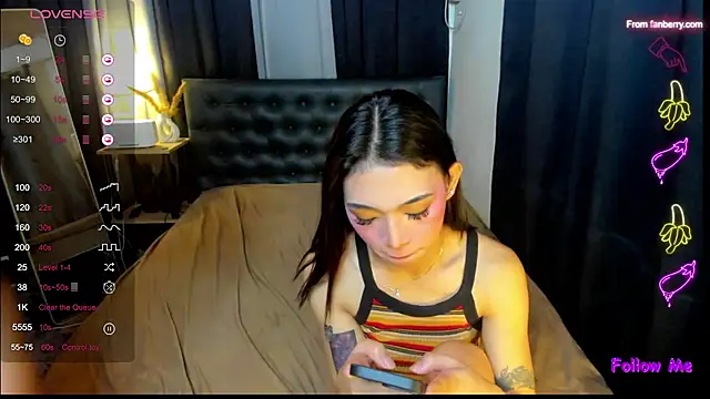 Show de bellamoonlightX na webcam