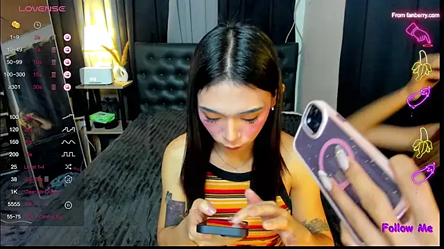 Show de bellamoonlightX na webcam