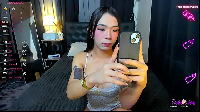 Show de bellamoonlightX na webcam