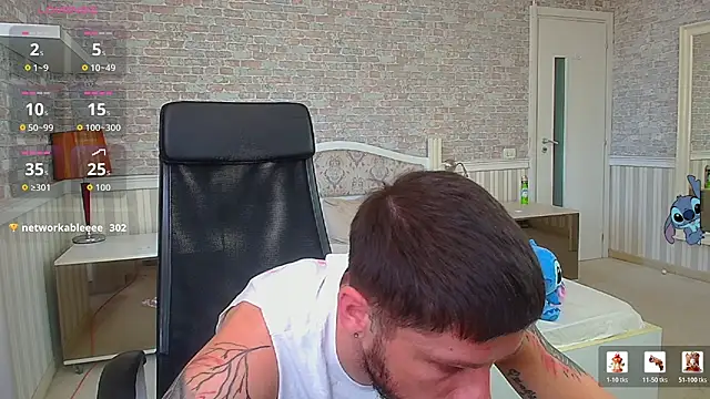 Show modela JonahShaw na web-kameri