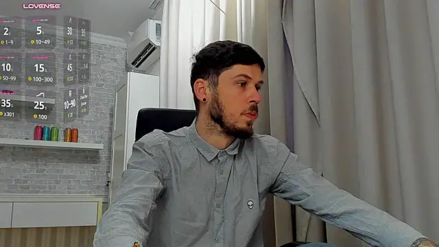 Show modela JonahShaw na web-kameri