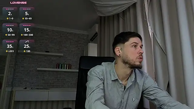 Show modela JonahShaw na web-kameri
