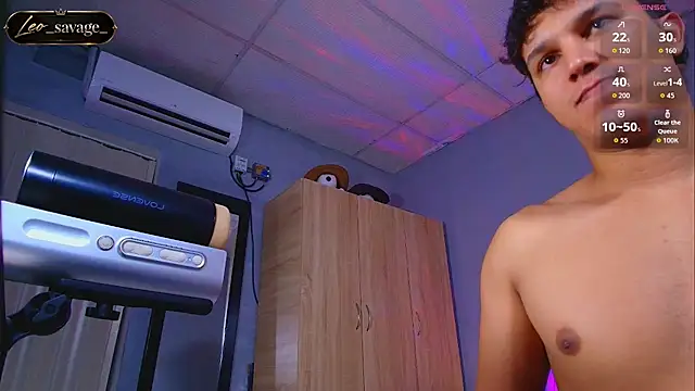 Show de Leo_Savage_ na webcam