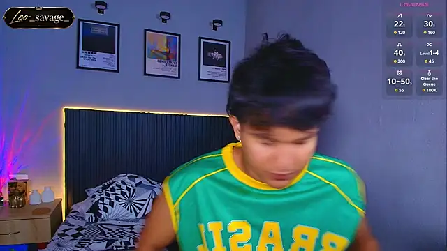 Show de Leo_Savage_ na webcam