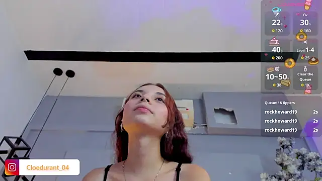 Cloedurant Chat XXX in diretta
