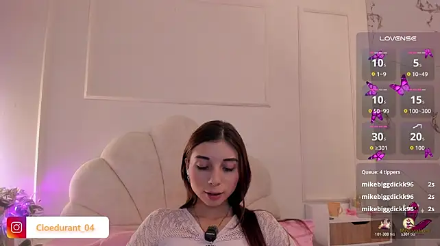 Cloedurant Adlı Modelin Web Kamerası Şovu