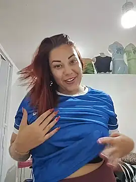 Show de RuivaGiMisteriosa na webcam