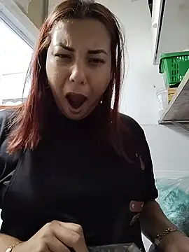 Show de RuivaGiMisteriosa na webcam