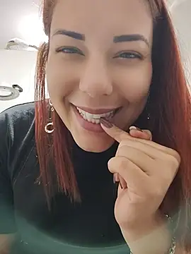Show de RuivaGiMisteriosa na webcam