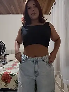 Show de RuivaGiMisteriosa na webcam