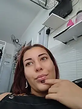 Show de RuivaGiMisteriosa na webcam