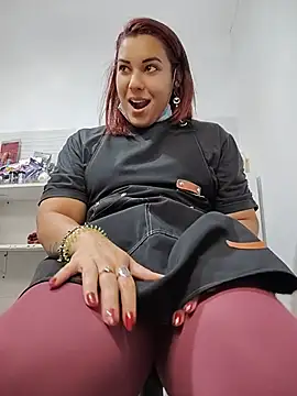 Show de RuivaGiMisteriosa na webcam