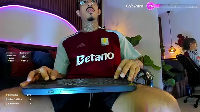 Show de Donovan_Desmond na webcam