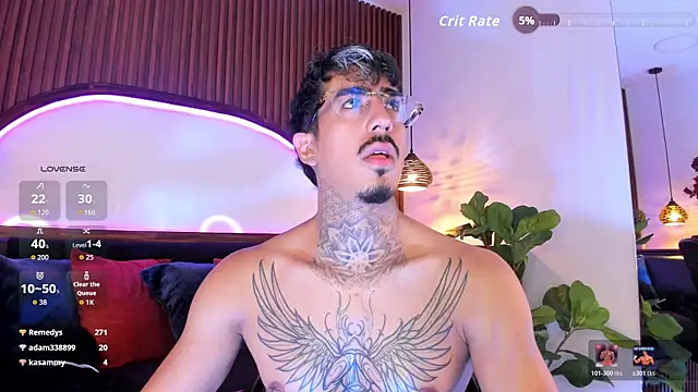 Show modela Donovan_Desmond na web-kameri