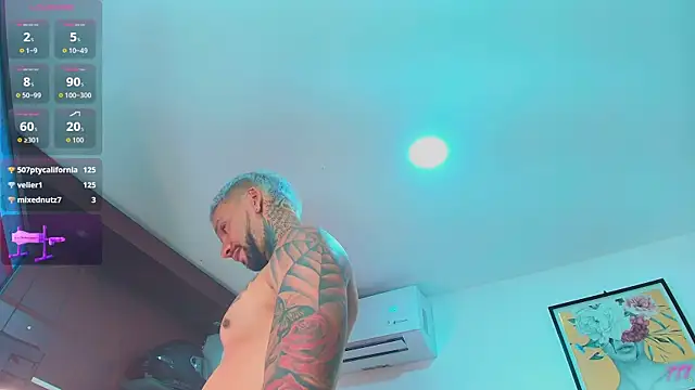 Valentiinoss Show in webcam