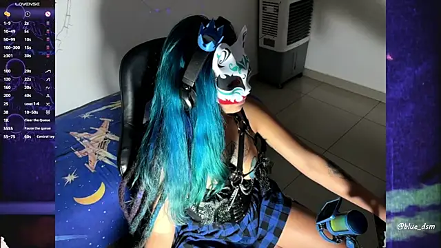 Webkamerová show bluesubmissive